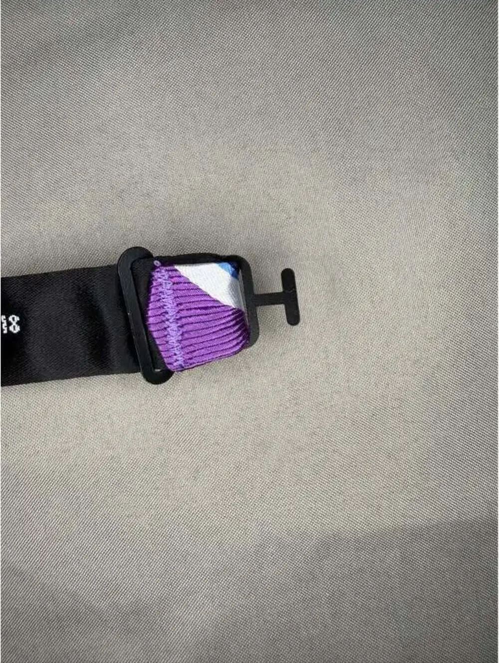 IZOD Purple Striped Bow Tie